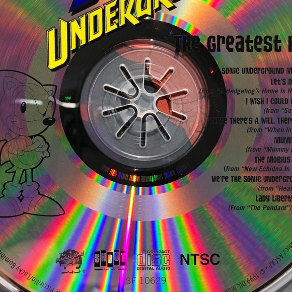 Sonic Underground DVD Anime Television Series 2007 826663106251 CD Soundtrack - Picture 15 of 15